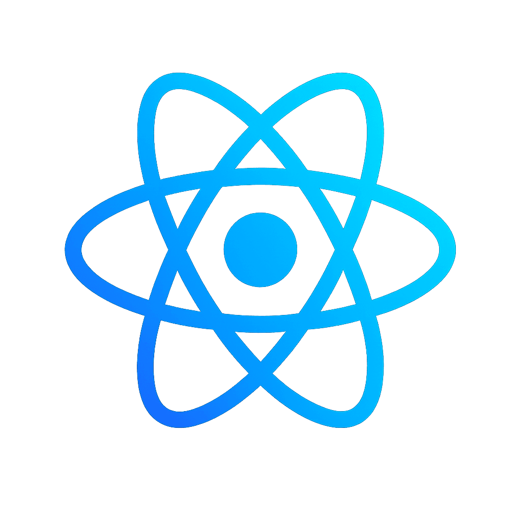 20250808_1606_React JS Logosu_remix_01k24wgk1ae7ktezpn4q19yzzf