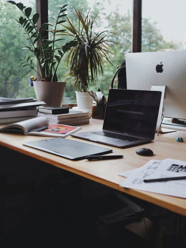 UX wireframes and user flows for a Chicago web design project